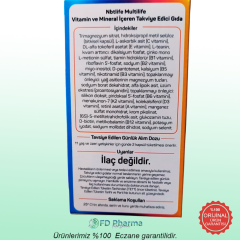 NBT Life MultiLife Takviye Edici Gıda 60 Kapsül