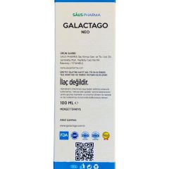 Galactago Neo Bitki Ekstraktları İçeren Takviye Edici Gıda 100 ml