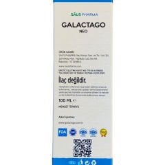 Galactago Neo Bitki Ekstraktları İçeren Takviye Edici Gıda 100 ml