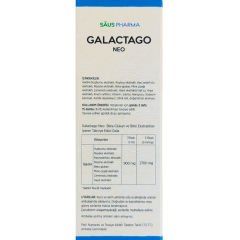 Galactago Neo Bitki Ekstraktları İçeren Takviye Edici Gıda 100 ml