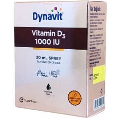 Dynavit Vitamin D3 1000 IU Sprey 20 ml