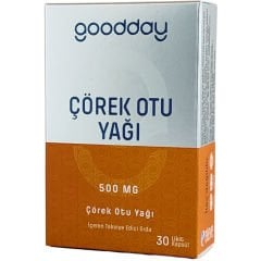 Goodday Çörek Otu Yağı 30 Likit Kapsül