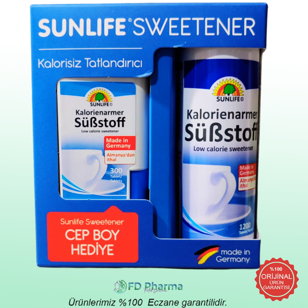 Sunlife Substoff Tatlandırıcı 1200 Tablet + 300 Tablet Hediye