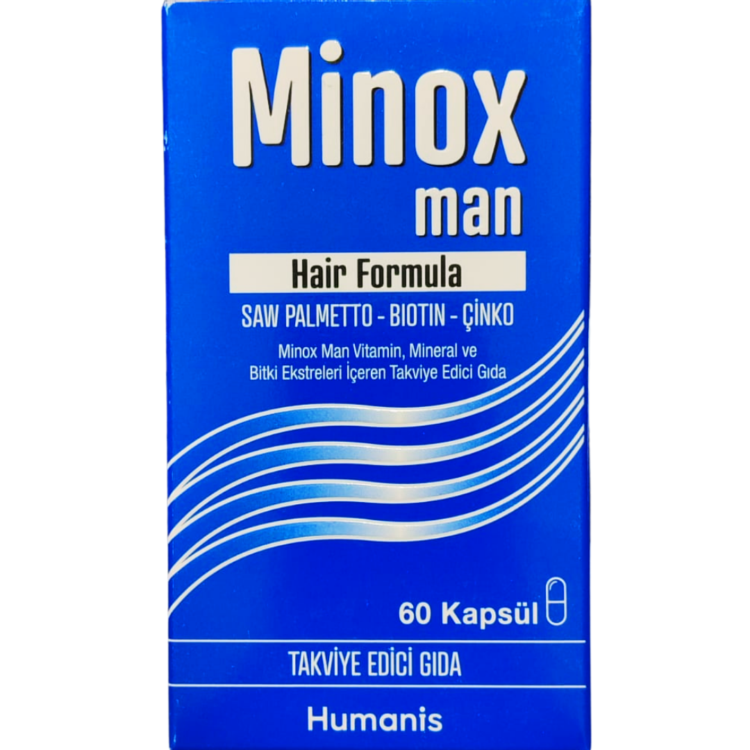 Minox Man Hair Formula 60 Kapsül