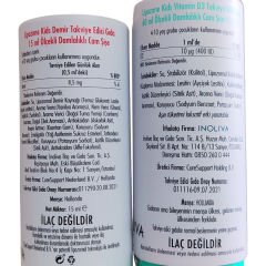 Lipozone Kids Lipozomal Demir 15ml + Lipozomal D3 Vitamini 60 ml