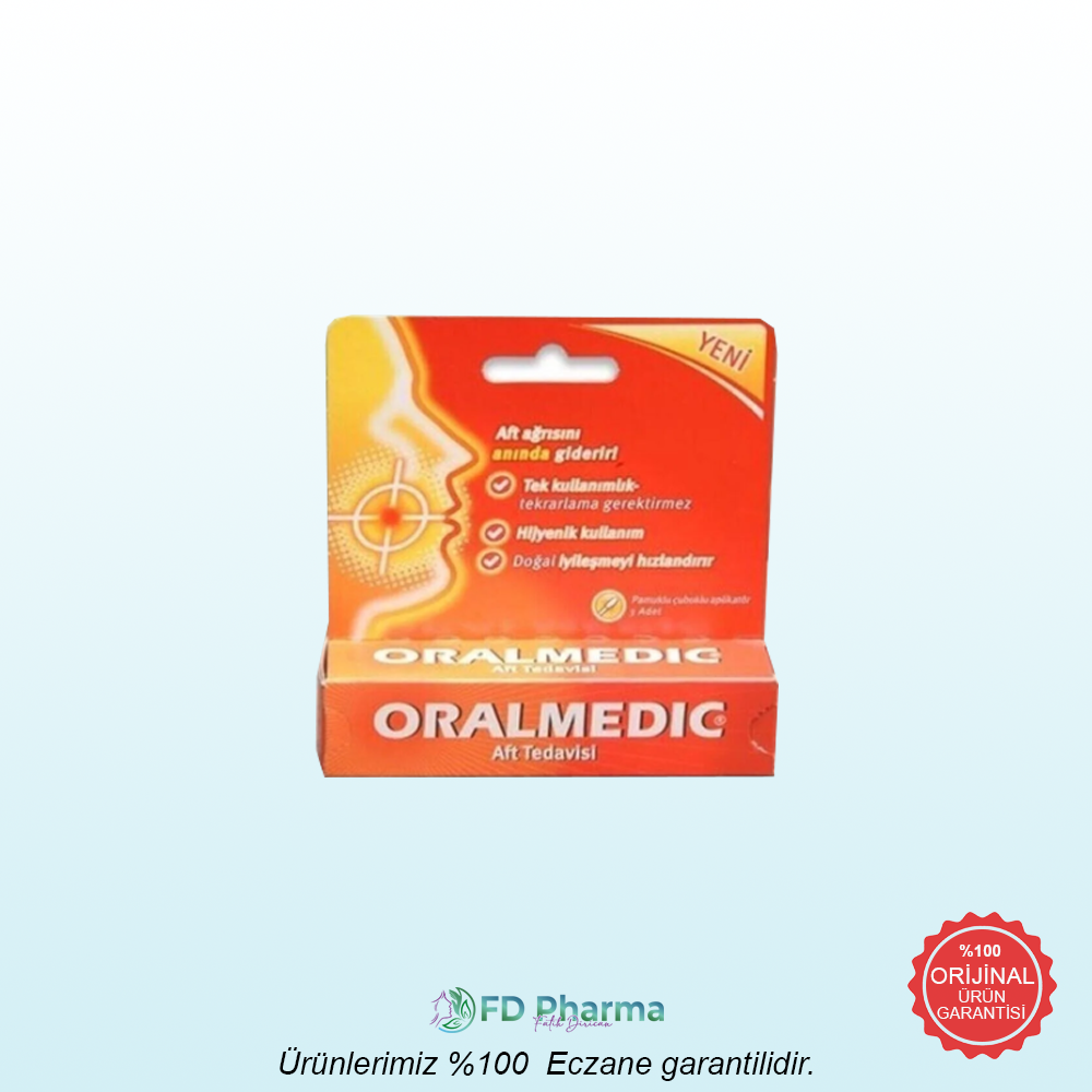 Oralmedic Sıvı İçeren Çubuk