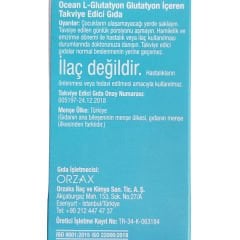 Ocean L-Glutatyon 250 mg 30 Tablet