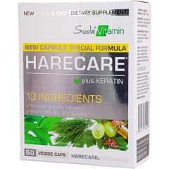 Suda Vitamin Harecare Plus Keratin 60 Kapsül