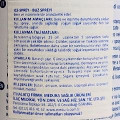 Pic Solution Ice spray Soğutucu Sprey 400ml