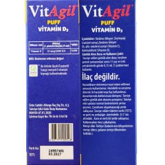 Vitagil Puff D3 1000 IU 20 ml - 130 Puf