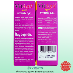 Vitagil Puff Vitamin D3K2 Sprey 20 ml