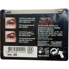 Pastel Kaş Farı İkili - Profashion Eyebrow Duo No: 03