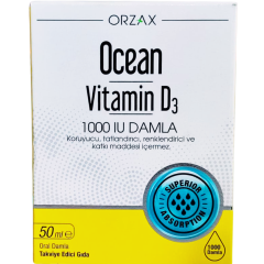 Ocean Vitamin D3 1000 IU Damla 50 ml