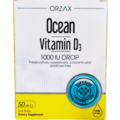 Ocean Vitamin D3 1000 IU Damla 50 ml