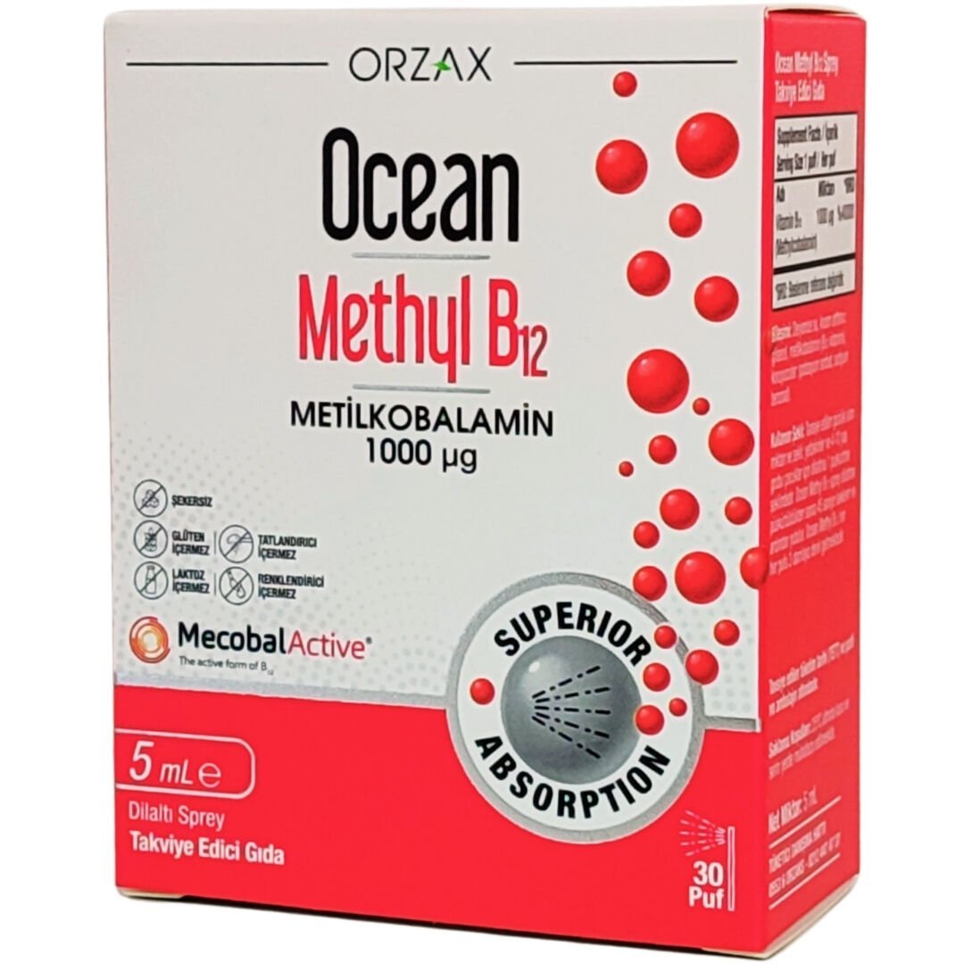 Ocean Methyl B12 Sprey 1000 mg 5 ml
