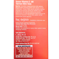 Ocean Vitamin C-SR 30 Tablet