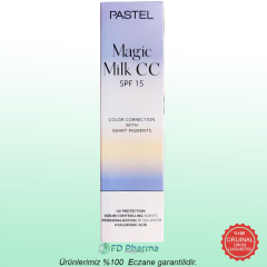 Pastel Magic Milk CC SPF 15 - Cilt Tonu Eşitleyici Etkili Krem Light Medium 50 30ml