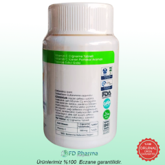 Voonka Vitamin-C Portakal Aromalı 62 Çiğneme Tableti