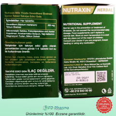 Nutraxin Milk Thistle(Deve Dikeni) 60 Tablet