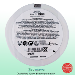 Pastel Beauty Filter Fixing Powder - Pudra 00