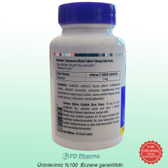 Melodien Melatonin 3 Mg 60 Dilaltı Tablet