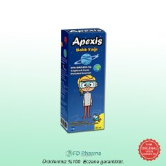 Apexis Balık Yağı Şurubu Portakal Aromalı 150 ml