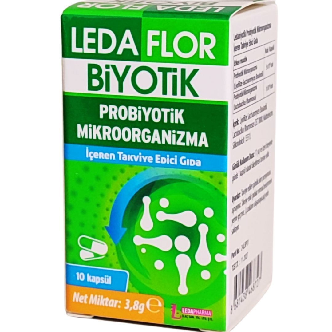 Leda Flor Probiyotik 10 Kapsül
