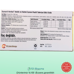 Eczacıbaşı Dynavit Herbal Kekik ve Hatmi İçeren 16 Adet Pastil