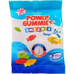 Miraderm Power Gummies Omega-3  8 Jelibon