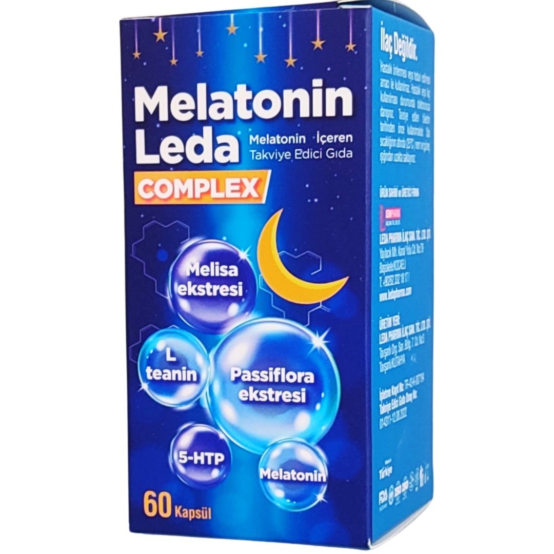 Leda Complex Melatonin 3 mg 60 Kapsül
