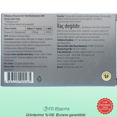 Venatura Vitamin B12 Metilkobalamin ODT 30 Tablet