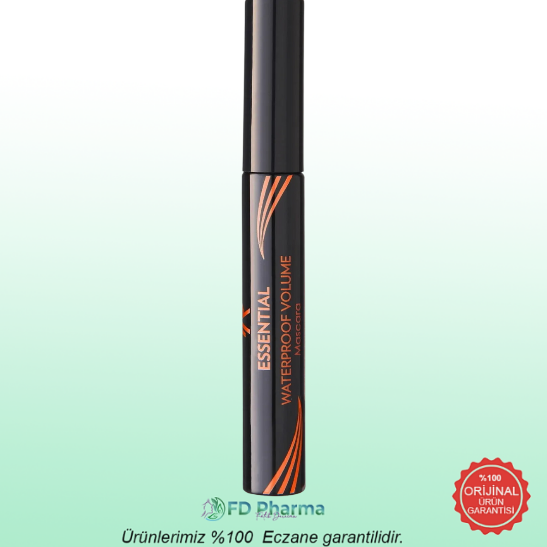Golden Rose Suya Dayanıklı & Hacim Veren Siyah Maskara - Essential Waterproof Volume Mascara