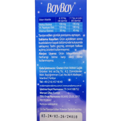 BAYBAY Damla Night Melisa İçeren Takviye Edici Gıda 50 ml