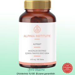 Alpinia Institute Akgünlük 615 mg 180 Tablet