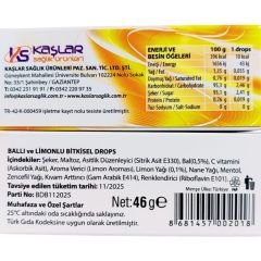 Biodrops Ballı Limonlu C Vitaminli Pastil 18'li