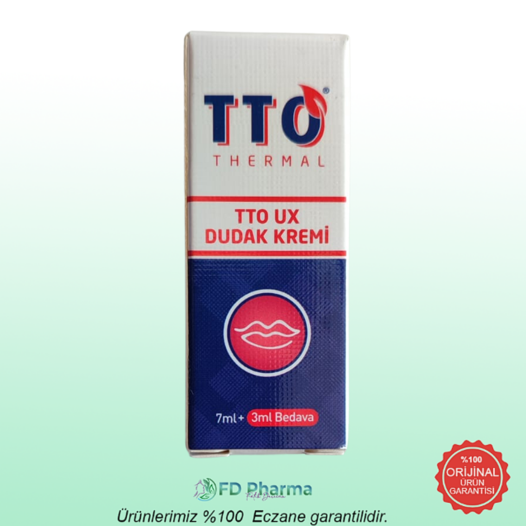 TTO UX Dudak Kremi 10 ml