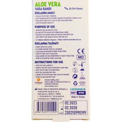 Banduff Aloe Vera Yara Bandı 10 Adet