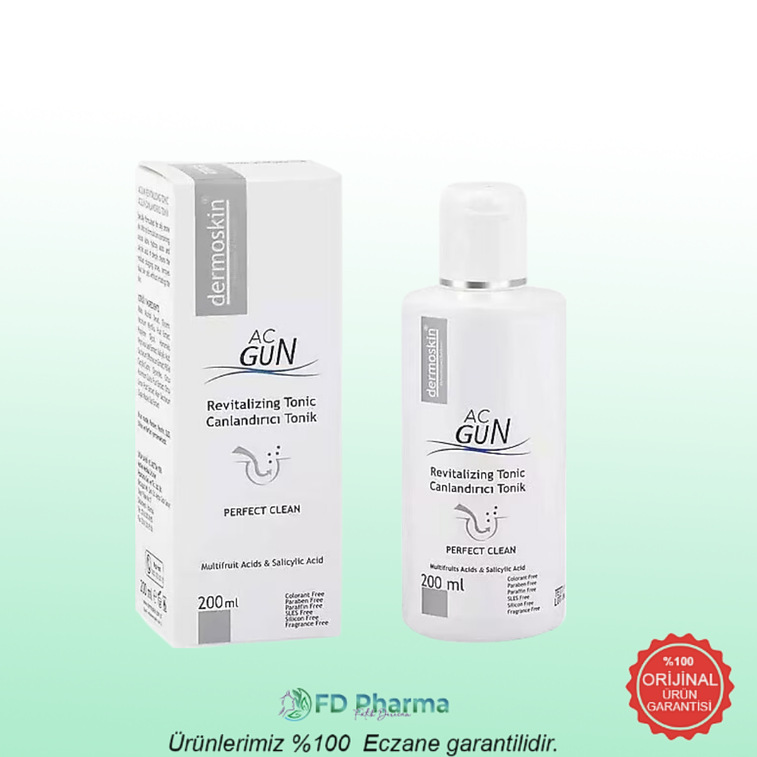 Dermoskin Acnegun Canlandırıcı Tonik 200 ml