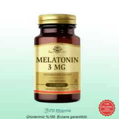 Solgar Melatonin 3 mg 30 Tablets