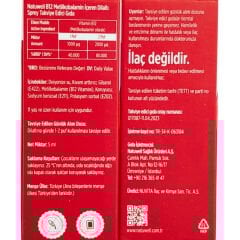 Natuwell Vitamin B12 Metilkobalamin Sprey 5 ml - 2 Kutu