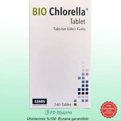 Assos Bio Chlorella Takviye Edici Gıda 240 Tablet