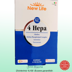 New Life 4 Hepa Takviye Edici Gıda 30 Kapsül