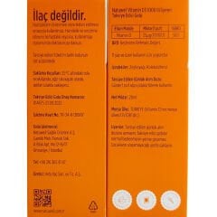 Natuwell Vitamin D3 1000IU Sprey 20 ml - 3 Kutu
