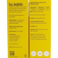 Natuwell Vitamin D3 600IU Sprey 20 ml - 3 Kutu
