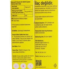 Natuwell Vitamin D3 400IU Sprey 20 ml - 3 Kutu