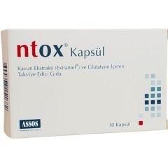 Ntox Kavun Ekstraktı ve Glutatyon İçeren Takviye Edici 30 Kapsül