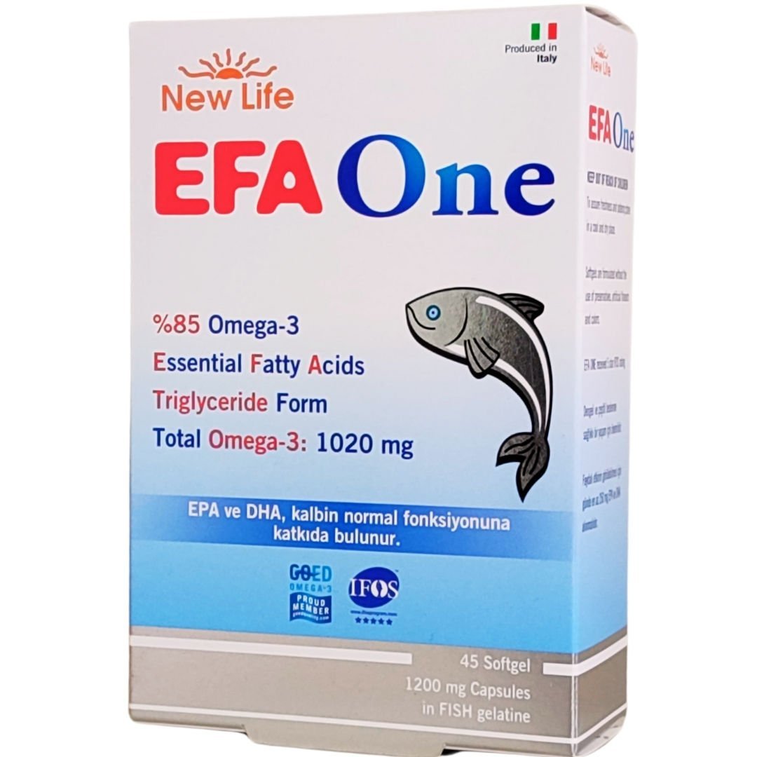 New Life EFA One Takviye Edici Gıda 45 Kapsül