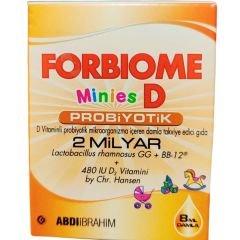 Forbiome Minies D Probiyotik Vitamin D 8 ml Damla