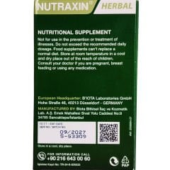 Nutraxin Bromelain 500mg Ananas 60 Kapsül