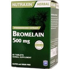 Nutraxin Bromelain 500mg Ananas 60 Kapsül